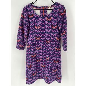 Hatley Retro Floral Sheath Dress Size M